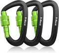 B-Mardi Carabiner Clips Heavy Duty 12kN-Lightweight Locking Carabiners by B-Mardi