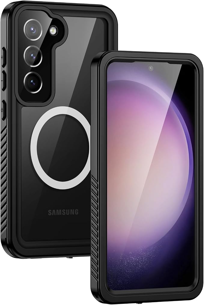 Lanhiem Magnetic for Samsung Galaxy S23+ Plus Phone Case, IP68 Waterproof by LanhiemHome