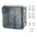 Nineleaf IP67 Waterproof Electrical Junction Box, 5.9"x5.9"x3.5" ABS Plastic by NineLeaf