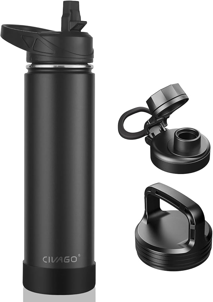 CIVAGO 24 oz Insulated Water Bottle by CIVAGO