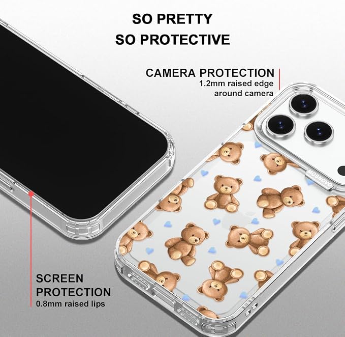 MOSNOVO for iPhone 17 Pro Case, Shockproof Military-Grade Protection 6.6ft Drop - Image 4