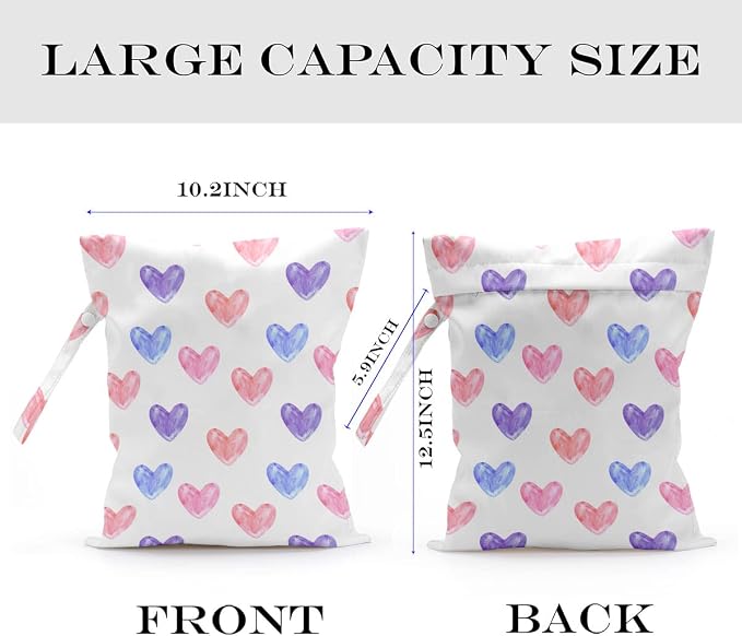 2 Pcs Wet Bag, Wet Dry Bag, Wet Bag - Image 3