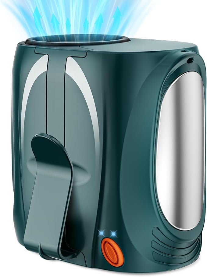 Tedajo AI Portable Waist Fan, 6-Speed 16000RPM Strong Turbo Airflow, 40H Max by Unknown