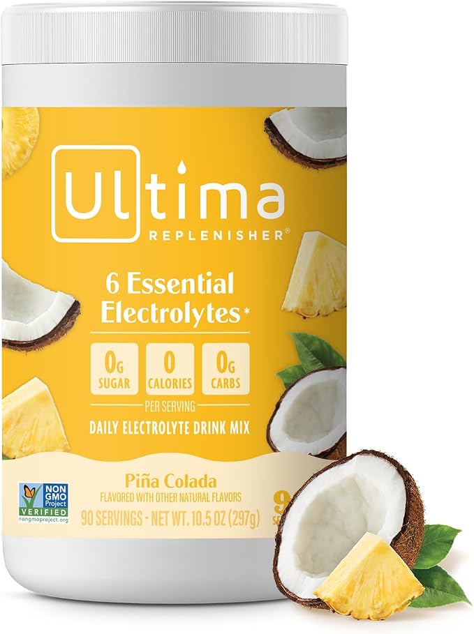 Ultima Replenisher Mocktini Electrolyte Powder Drink Mix – Sugar Free – Piña by UltimaReplenisher