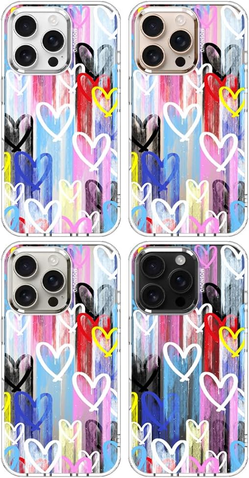 MOSNOVO for iPhone 16 Pro Case, Shockproof Military-Grade Protection 6.6ft Drop - Image 3