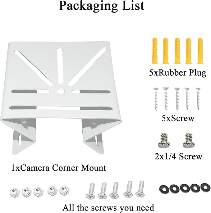 Metal Camera Corner Mount Compatible - Image 9