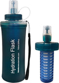 700ml Soft Flask Water Bottle, Collapsible Water Bottle by CXWLJL