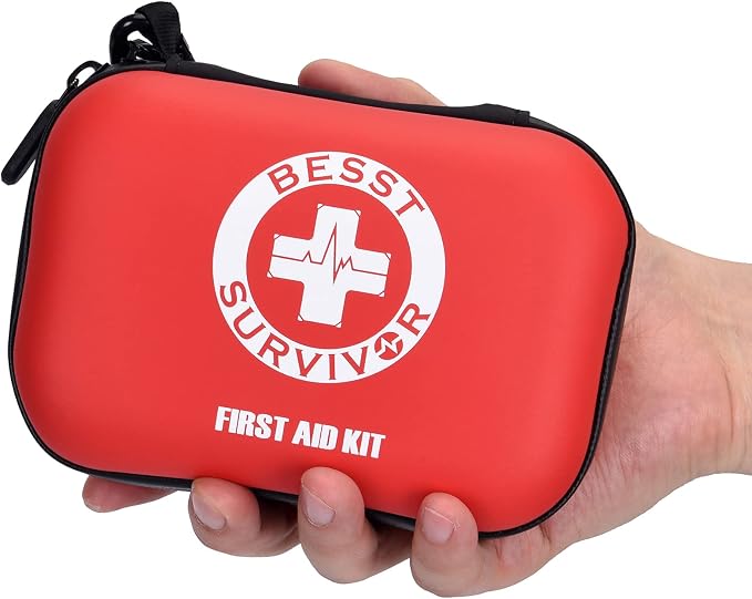 Besst Survivor Mini First Aid Kit -Small Waterproof Hard Shell Medical Kit - Image 8
