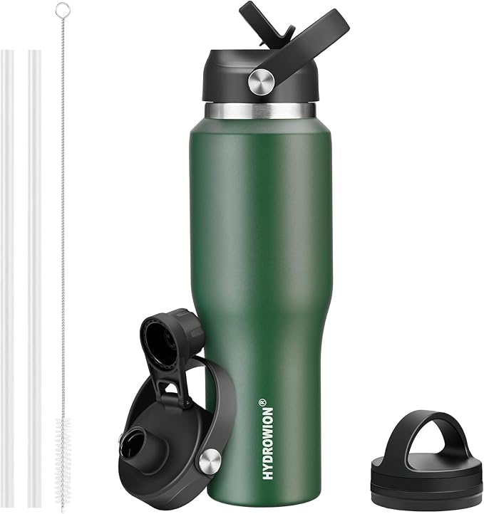 40 oz Insulated Water Bottle by HYDROWION