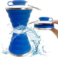 Collapsible Water Bottle, Camping Cup by SEMETOR