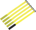 MECCANIXITY 5Pcs Reusable Battery Tie Down Straps, 0.8x16" Yellow Nylon by MECCANIXITY