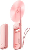 Aecooly Slim Handheld Fan, Mini Thin Portable Fan, Small Rechargeable Pocket by Aecooly