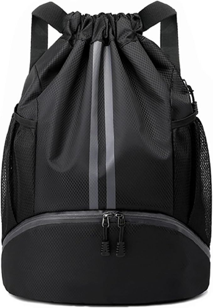 JELUTAR Drawstring Backpack Gym Bag by JELUTAR