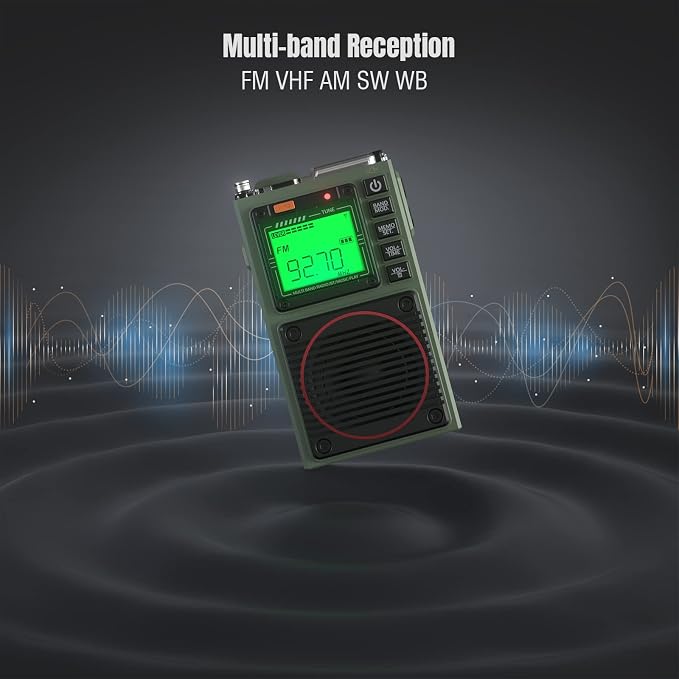 Raddy RF75A APP Control Shortwave Radio, Portable Shortwave Radios - Image 3