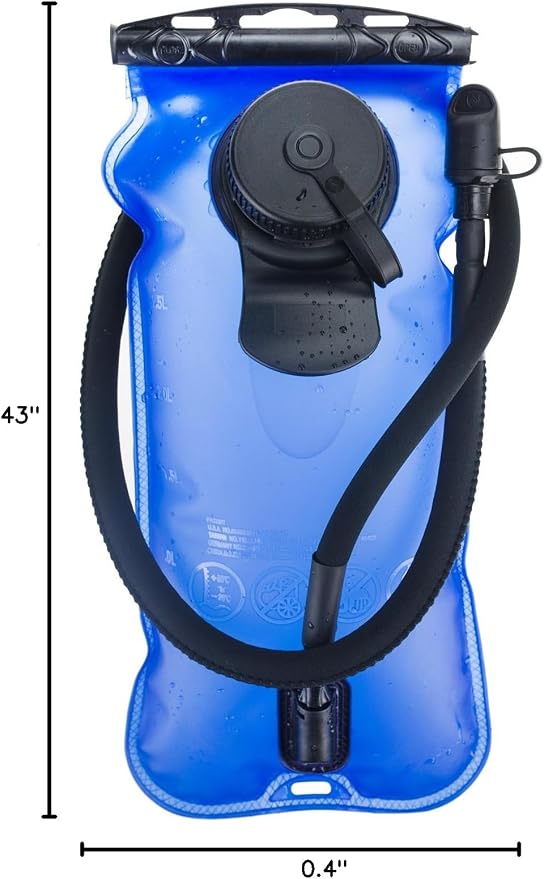 WACOOL 3L 3Liter 100oz BPA Free EVA Hydration Pack Bladder, Leak-Proof Water - Image 9