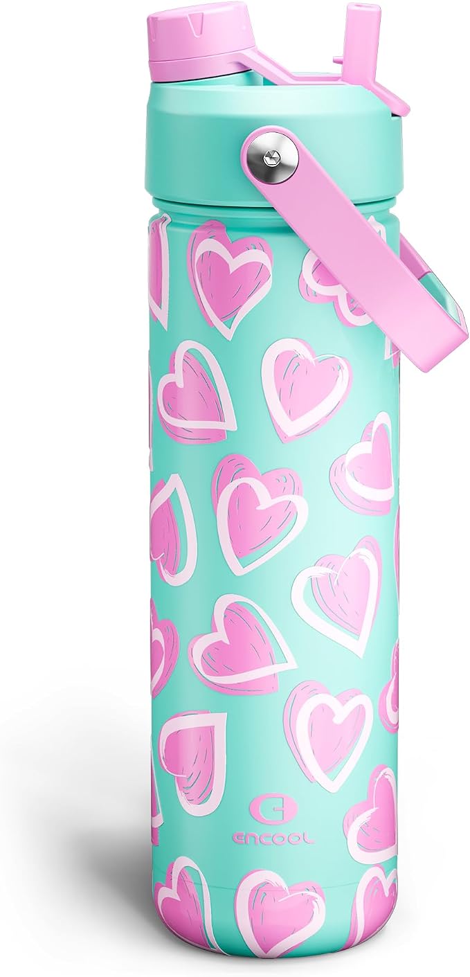 ENCOOL Valentine's Day Insulated Water Bottle by ENCOOL