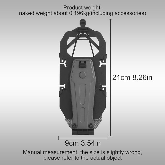 90 Degree Rotataion Tactical Plate Carrier Vest Attachments Universal Phone - Image 2