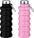 Collapsible Water Bottles, 16oz Capacity Portable Reusable Silicone Water Bottle by Unknown