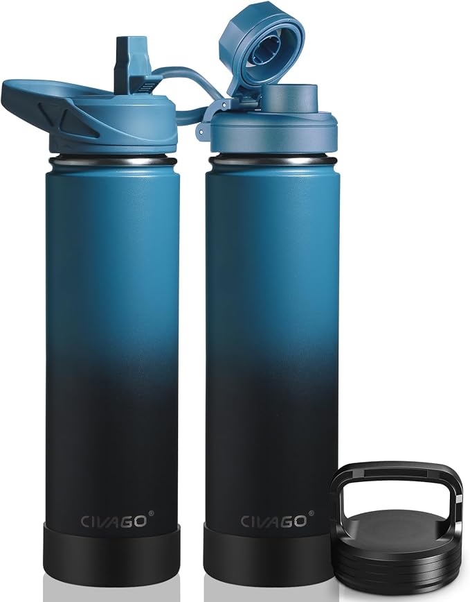 CIVAGO 24 oz Insulated Water Bottle by CIVAGO
