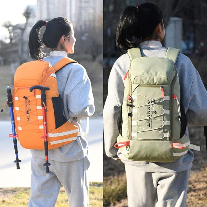 Bseash 40L Waterproof Hiking Camping Backpack - Image 7