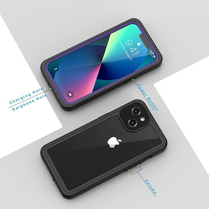 Lanhiem for iPhone 13 Case, IP68 Waterproof Dustproof Shockproof Cases - Image 6