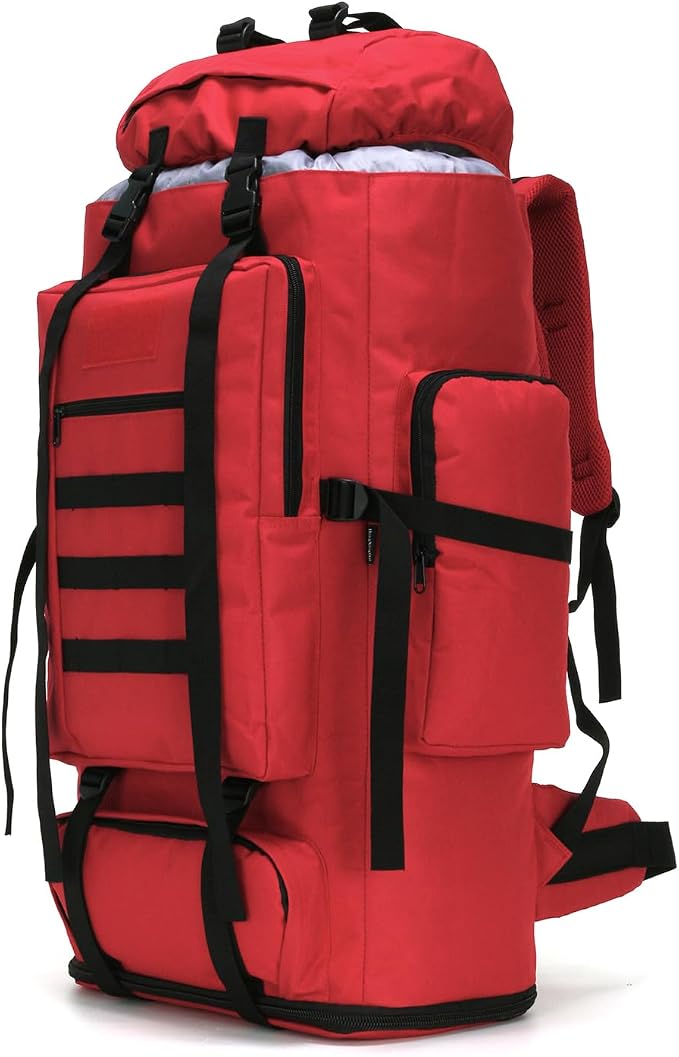 Hiking Backpack for Men 70L/100L Camping Backpack Military Rucksack Molle 3 by W+WINTMING