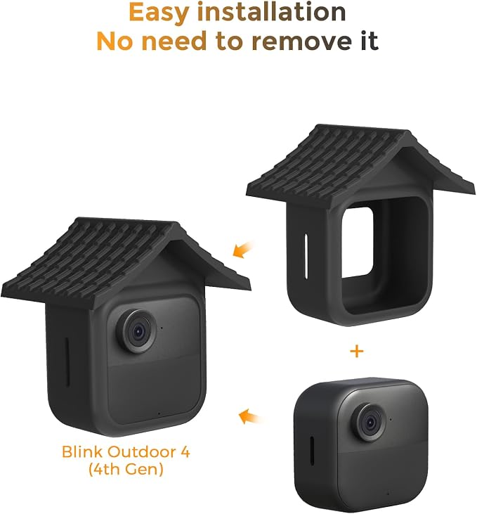 Silicone Case Cover for Blink Outdoor 4, Outdoor 2K + – Weatherproof Protective - Image 5