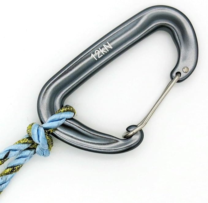 12kN 3.2"x2" Heavy-Duty Carabiner Clips - Image 5