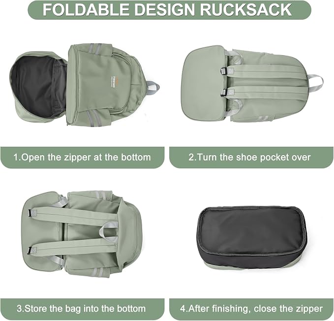 coofay Gym Backpack For Women Waterproof Backpack - Image 8