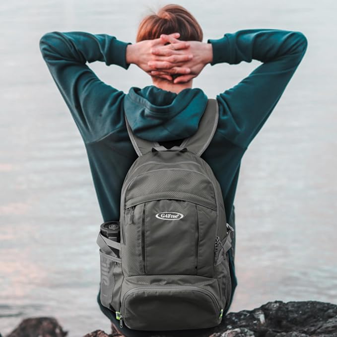 G4Free 40L Lightweight Packable Hiking Backpack, Waterproof Travel Daypack - Image 7