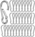 BoxerTool Heavy Duty Spring Snap Hooks 4Inch, 3/8" 20 Pack by BoxerTools