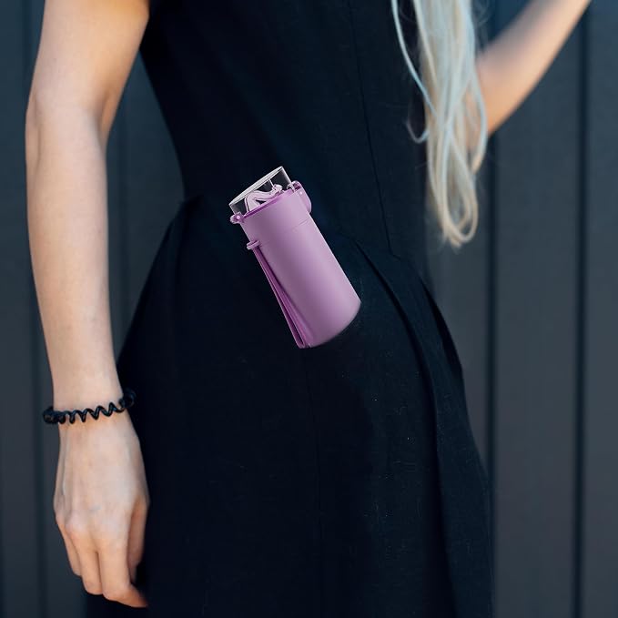 9oz Small Water Bottles with Straw, Mini Water Bottle with One-Hand Open Design - Image 7