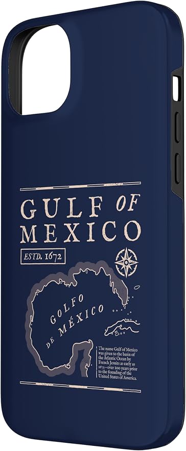 Gulf of Mexico 1672 Historic Map Case - Image 2