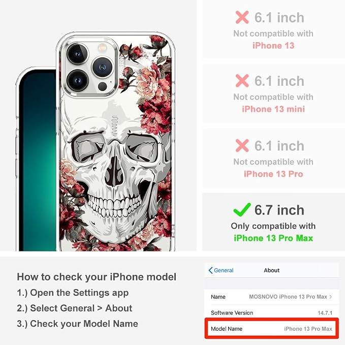 MOSNOVO Case for iPhone 13 Pro Max - Image 2