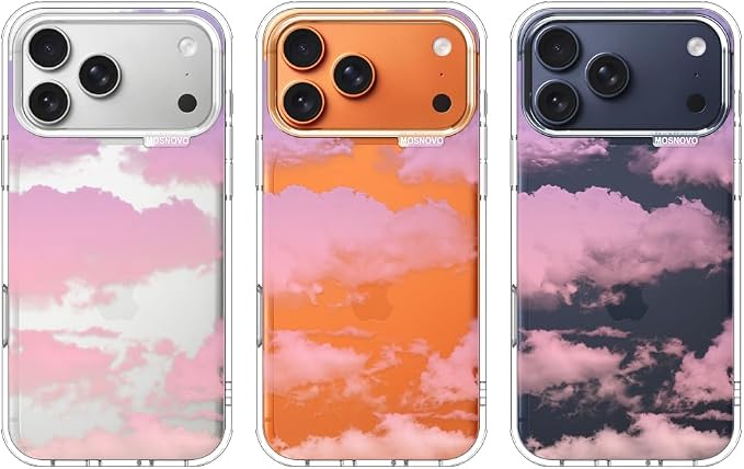 MOSNOVO for iPhone 17 Pro Max Case, Shockproof Military-Grade Protection 6.6ft - Image 3