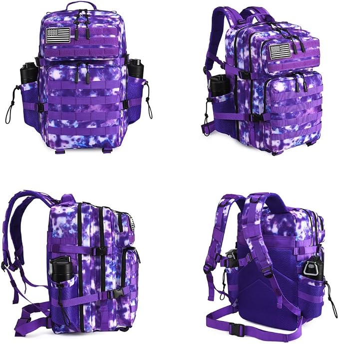 45L Tactical Backpack for Men Women, Military Assault Pack - Image 4