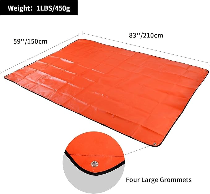 RedSwing Insulated Tarp, Waterproof All Weather Heavy Duty Heat Reflective - Image 2