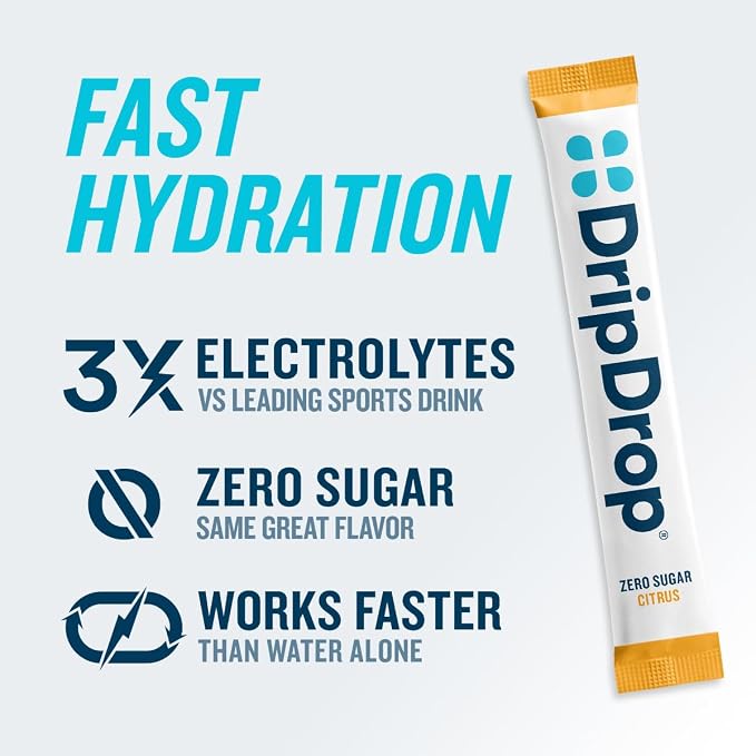 DripDrop Sugar Free Hydration Packets - Image 2