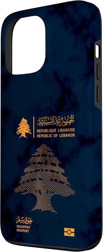 Lebanon, Lebanon Passport, Lebanon Flag, Lebanon map. Case - Image 2
