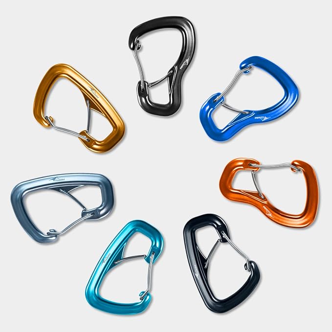Heavy Duty Carabiner Clip Hook 8KN, - Image 2