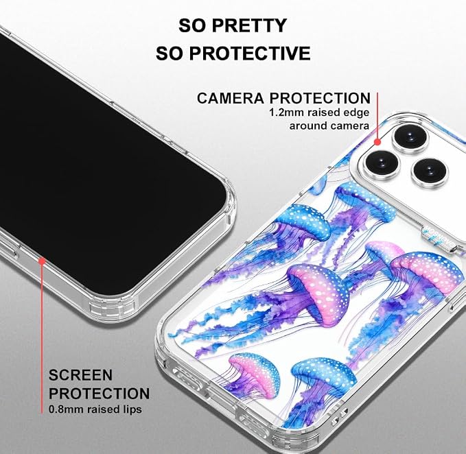 MOSNOVO for iPhone 17 Pro Max Case, Shockproof Military-Grade Protection 6.6ft - Image 4
