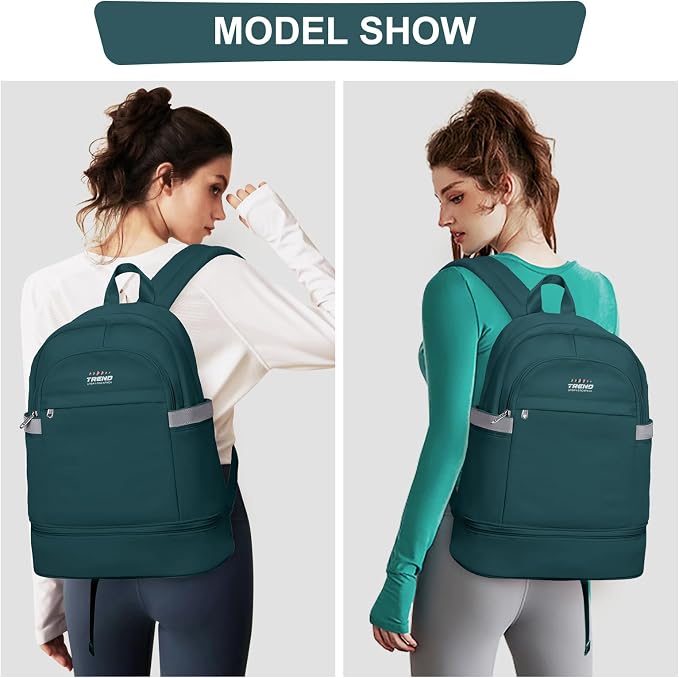coofay Gym Backpack For Women Men Dance Sports Backpack - Image 7