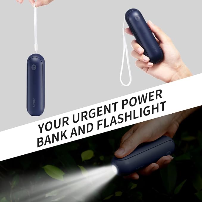 JISULIFE Portable Handheld Fan, Mini Personal 3-In-1 - Image 7