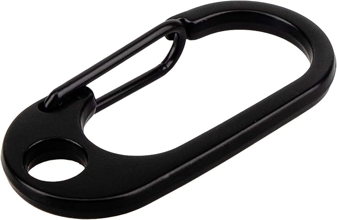 SWATOM Small Mini Carabiner Clip Tiny Spring Snap Hook Keychains Micro - Image 6