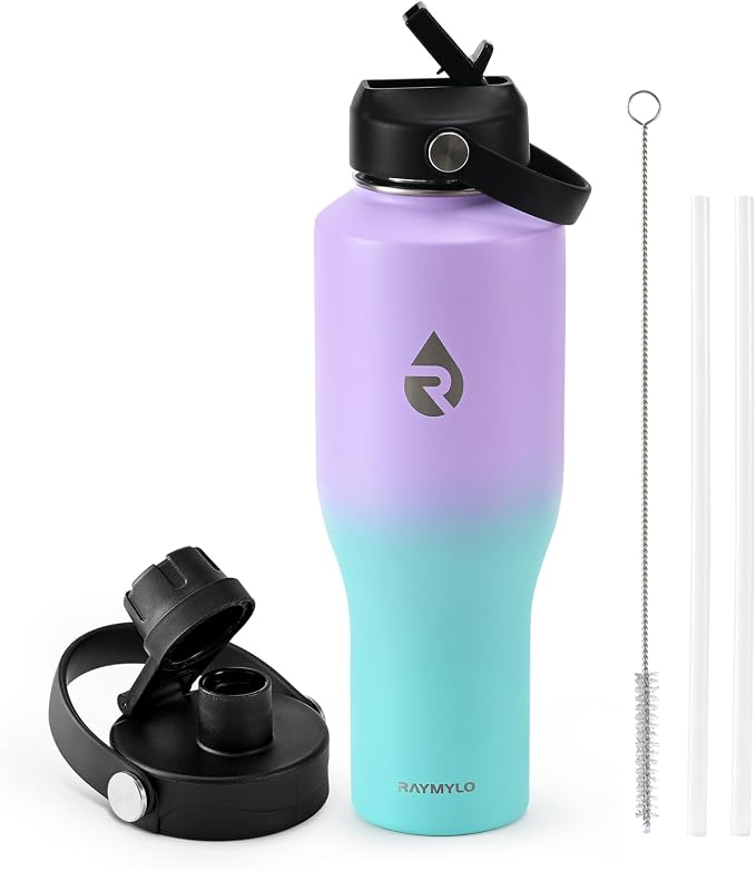 RAYMYLO 40 oz Insulated Water Bottle by RAYMYLO