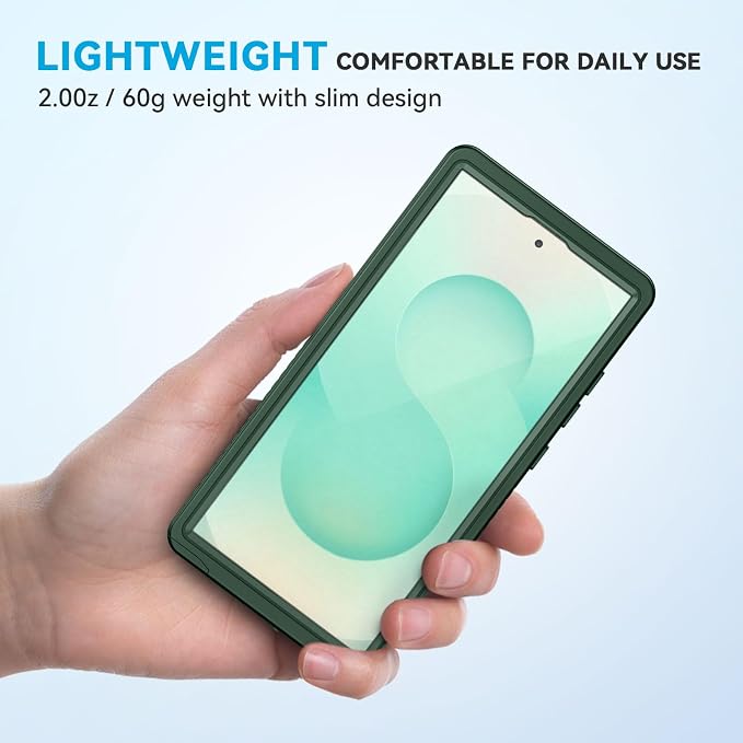 Lanhiem for Samsung Galaxy S25 Ultra Case, IP68 Waterproof Dustproof, Built-in - Image 5