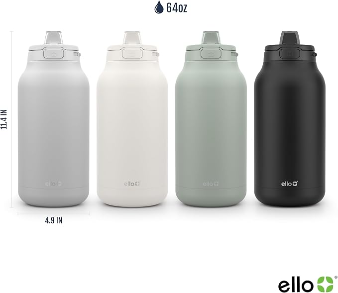 Ello Hydra 64oz Half Gallon Vacuum Insulated Stainless Steel Jug - Image 4