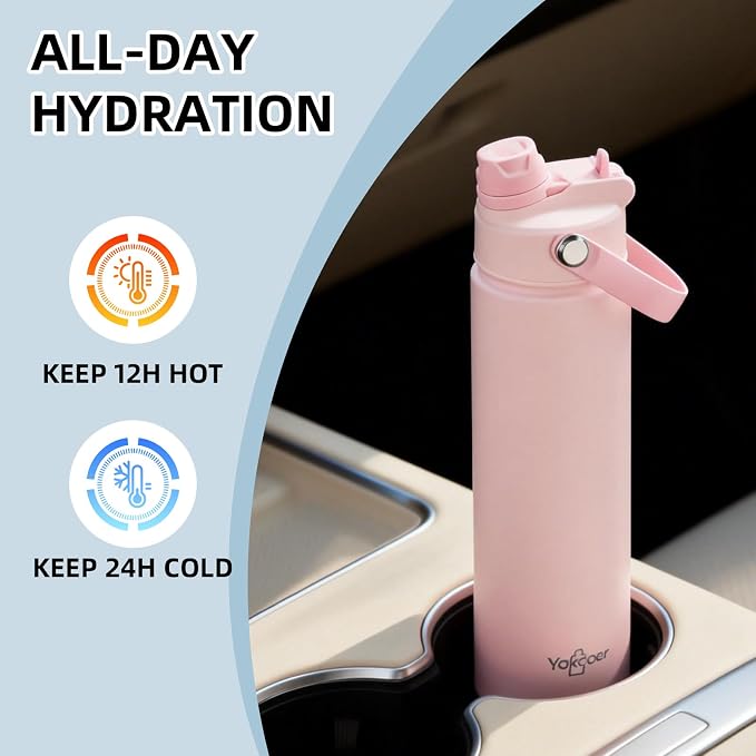 26oz Insulated Water Bottle - Image 5