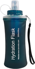 GUYI 500ml Collapsible Water Filter Bottle, Removes Impurities, BPA Free by GUYI