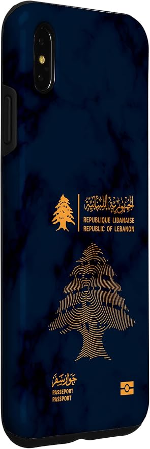 Lebanon, Lebanon Passport, Lebanon Flag, Lebanon map. Case - Image 3